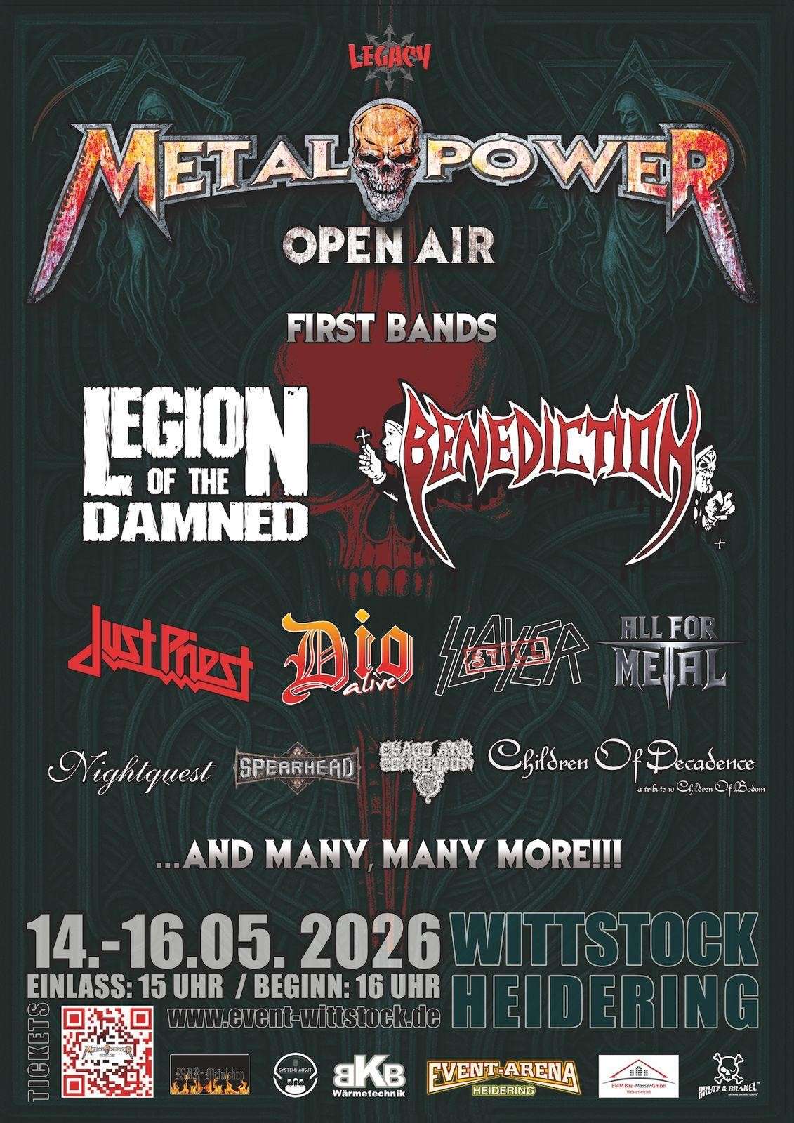 Metalfestival 2026 MPOA Metal Power Open Air - Eure EventArena Metalfestival 2026 MPOA Metal Power Open Air